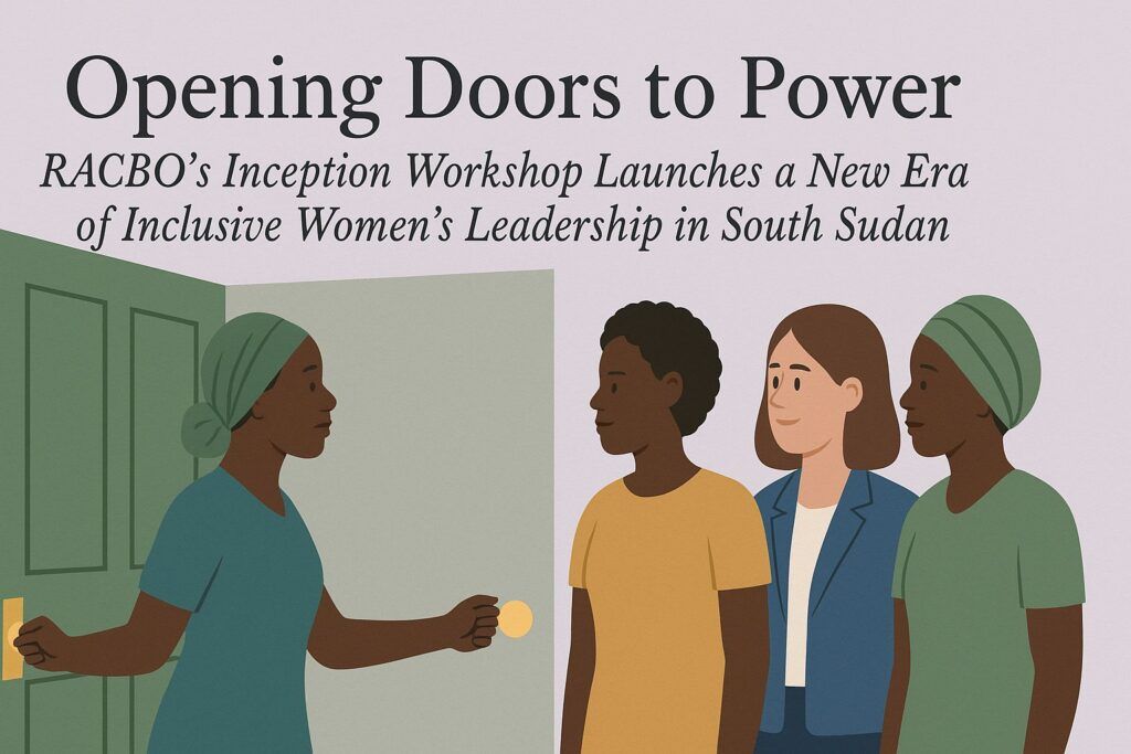 Opening Doors to Power: RACBO’s Inception Workshop Launches a New Era of Inclusive Women’s Leadership in South Sudan