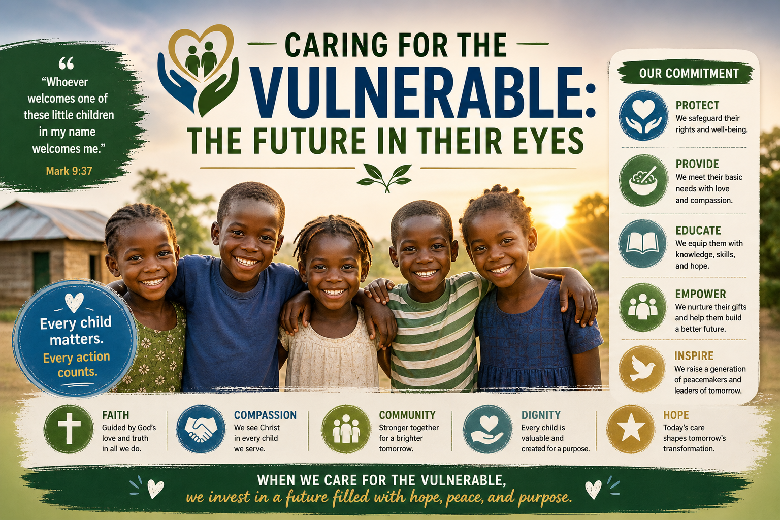 Caring for the Vulnerable: The Future in Their Eyes