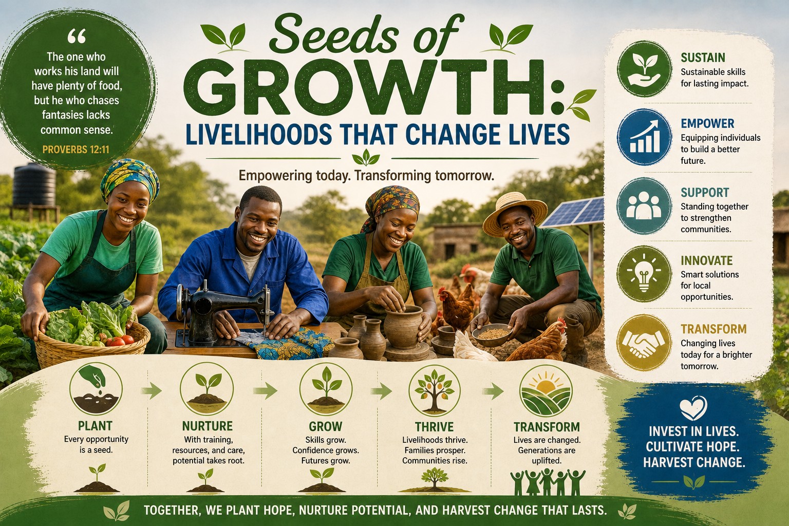 Seeds of Growth: Livelihoods that Change Lives